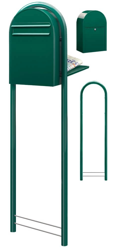 Boites aux lettres Classic B 6005 Vert foncé Bobi 6417237006066