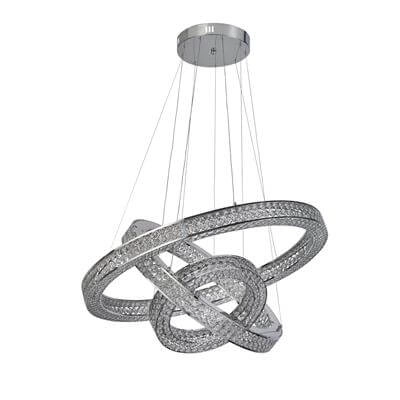 Lampe suspendue Bands Cristal Searchlight 5053423188621