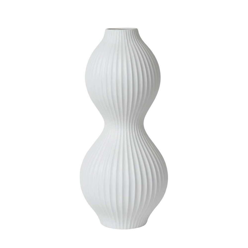 Lampe de table en vase Momoro Blanc