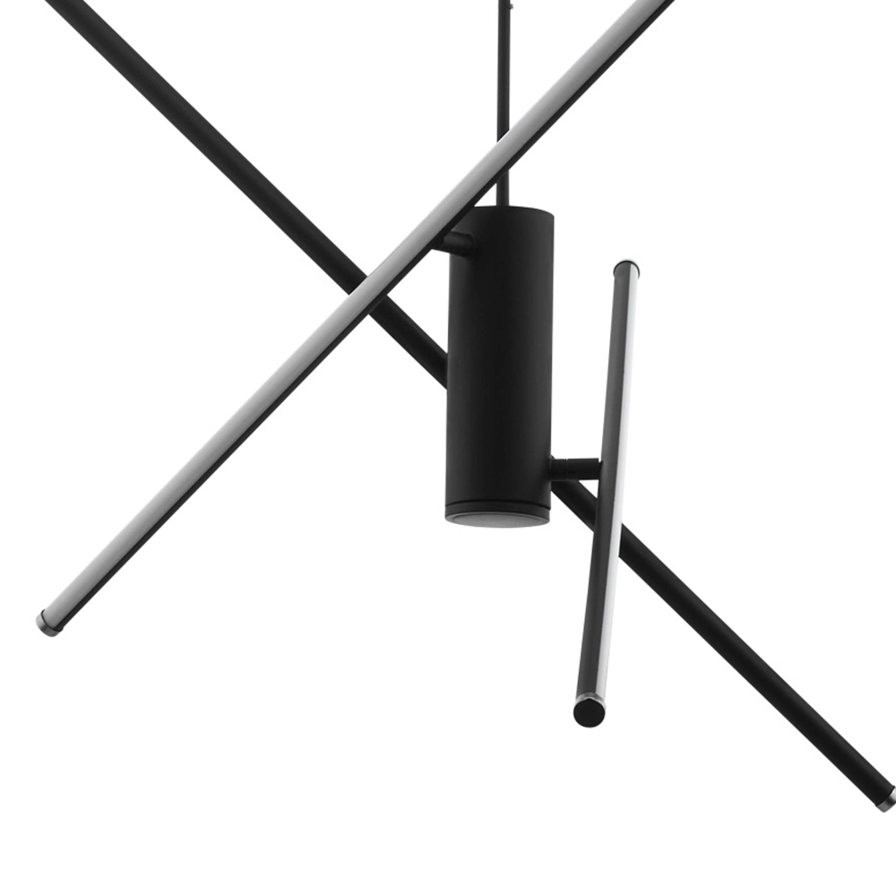 Lampe suspendue LED Salitre noir Eglo 9002759998189