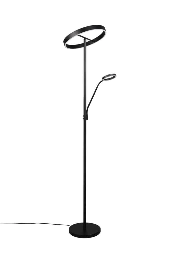 Lampe de lecture design Willis Noir - 180 cm Trio 4017807618112