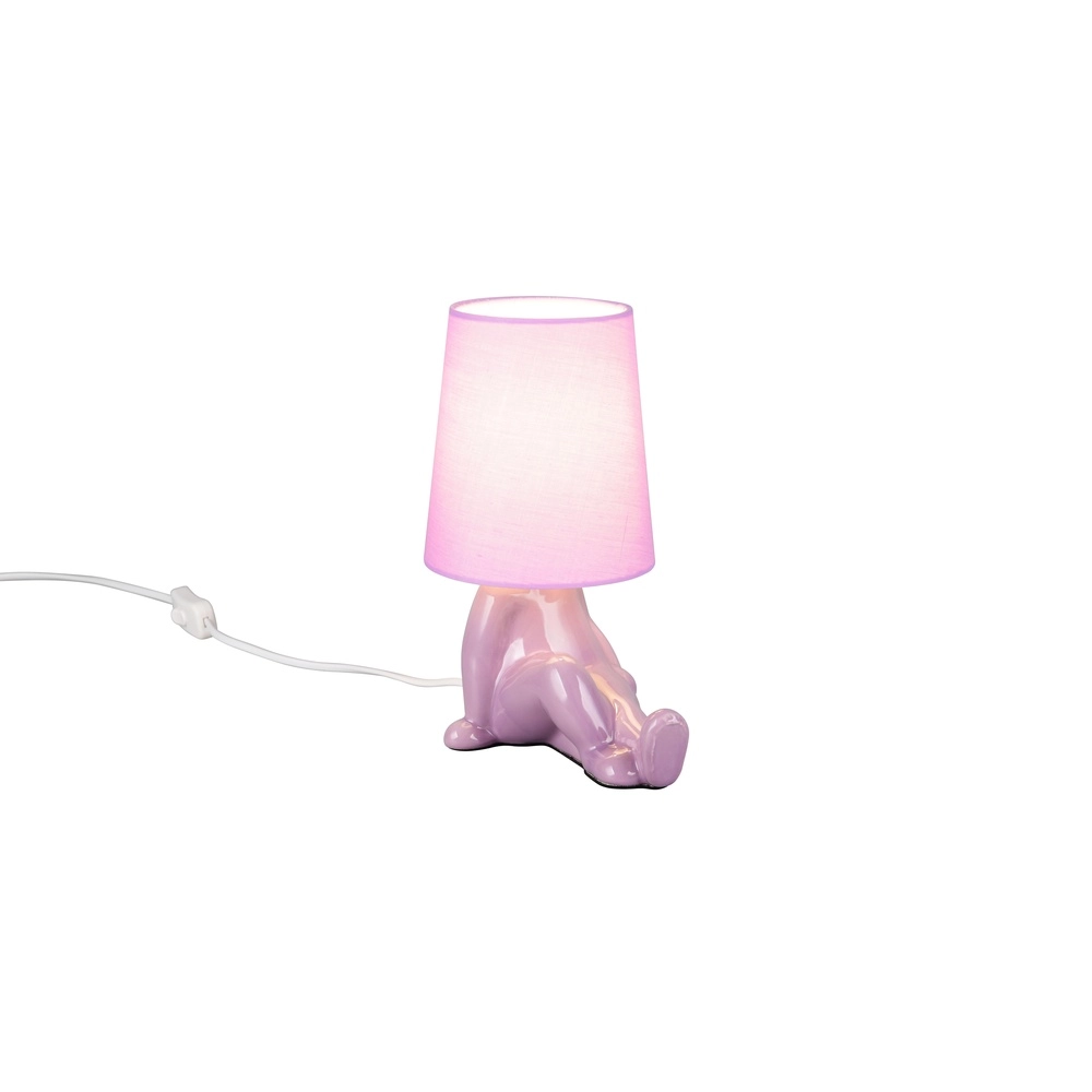 Lampe de table Huma violet Trio 4017807682564
