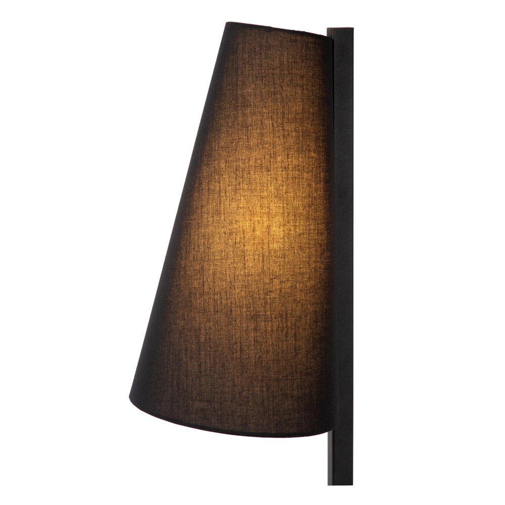 Lampe de table de conception Gregory Noir Lucide 5411212303141