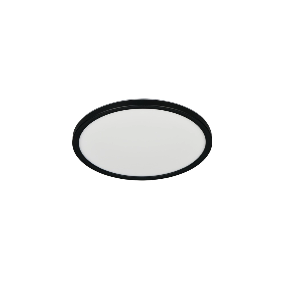 Éclairage de plafond rond Emra noir Ø 29cm Trio 4017807704143