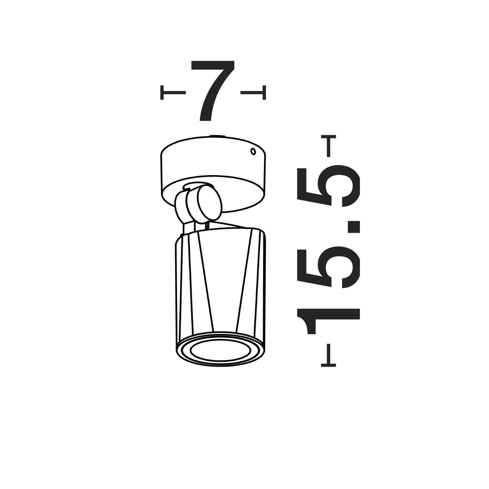 Spot mural Spy noir Lyora 5212017477132