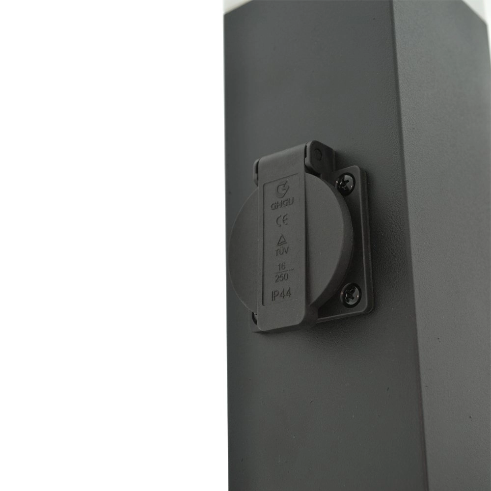 Lampe de jardin avec douille Havana 60 cm - noir Lyora 5908263380516