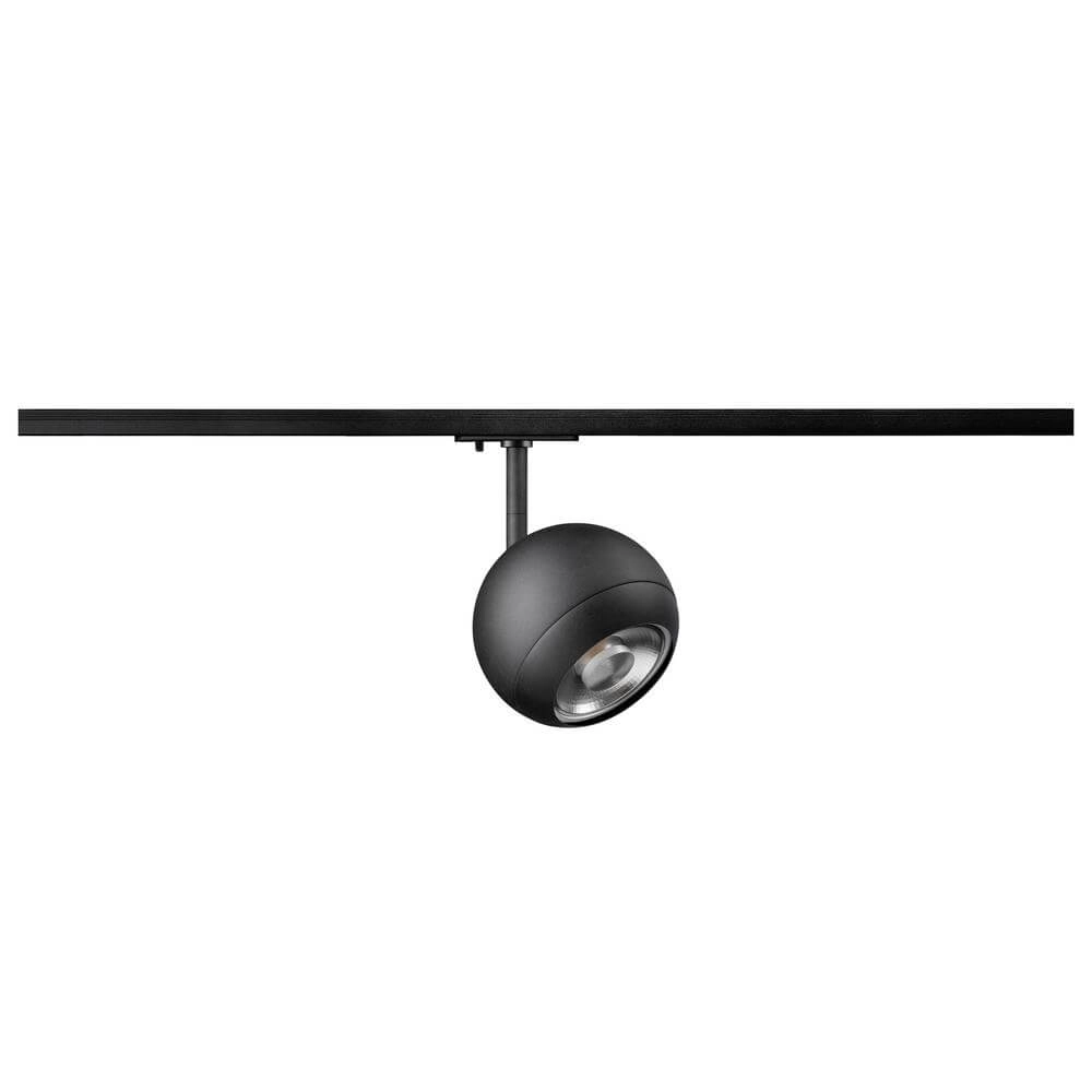 Spot pour le rail Light Eye 150 noir Ø 15cm 1 phase SLV 4024163295444