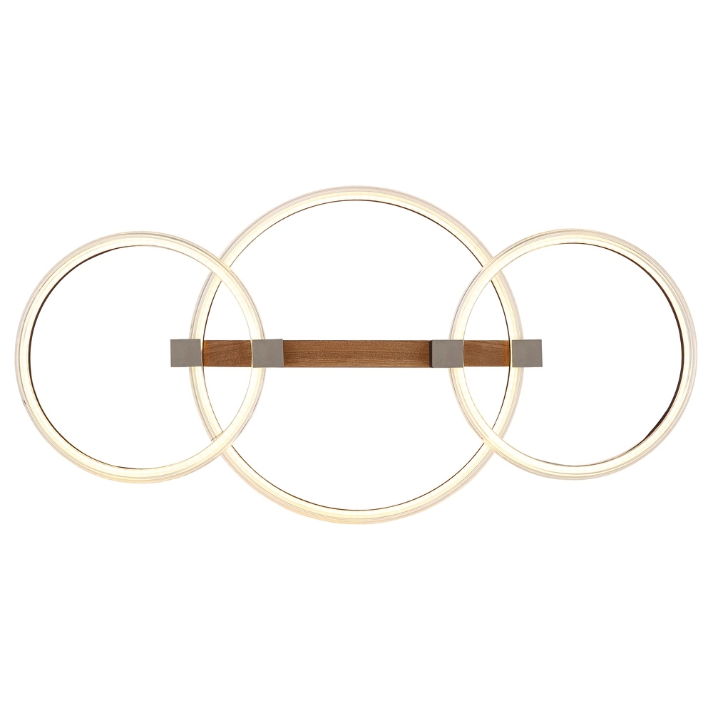 Lampe de plafond en bois Fletcher Conception Globo 9007371580293