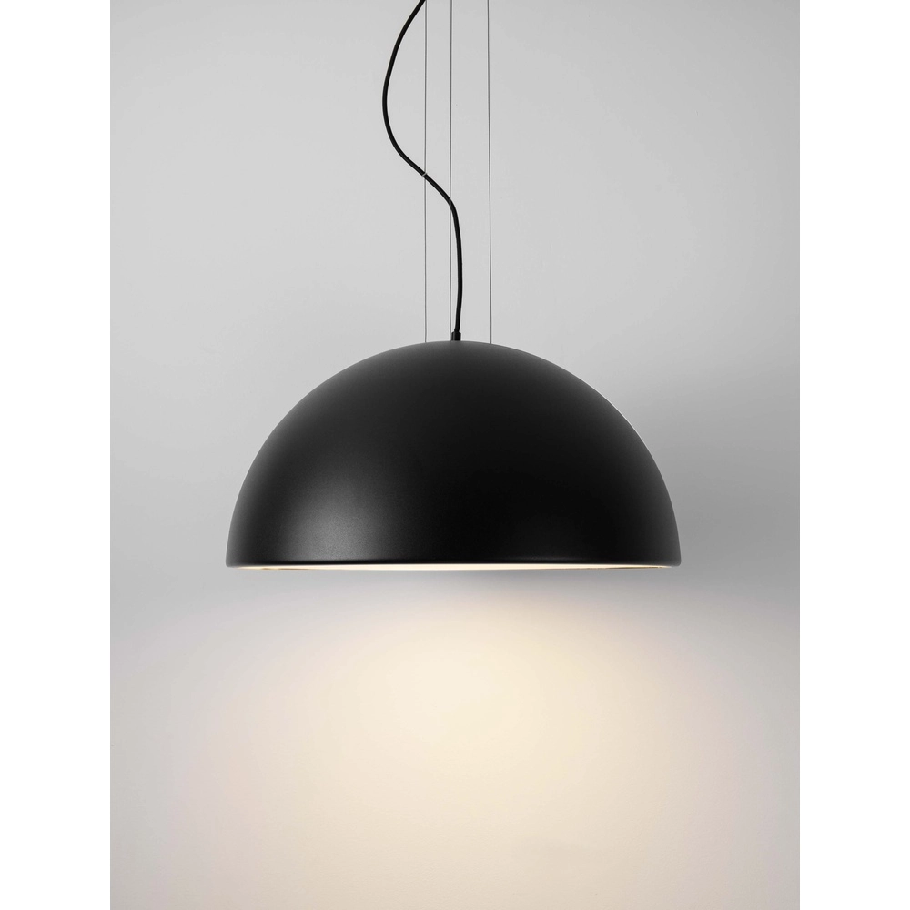 Suspension élégante Tholos noir Ø 60cm