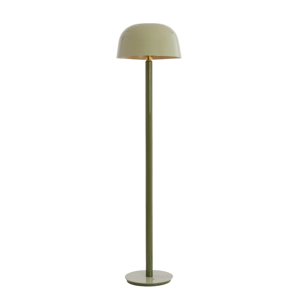 Lampe de pied en verre Marivet Tons verts Light & Living 8717807816315