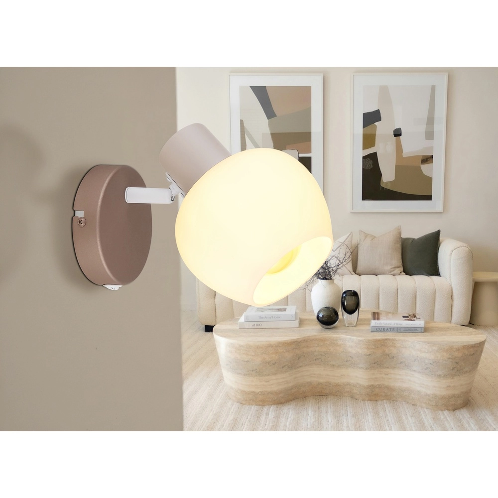 Lampe murale Eileen Café brun Globo 9007371586561