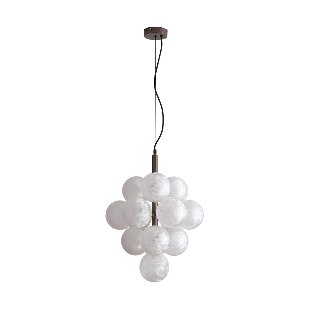 Lampe pendante de conception Frosty bronze Searchlight 5,05342E+12