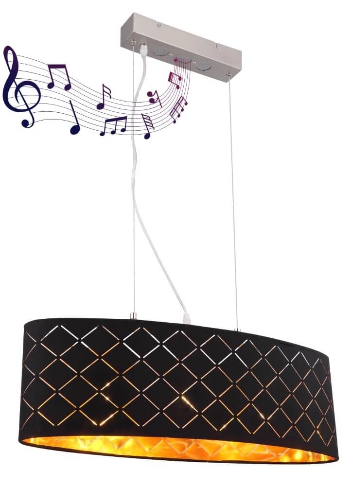 Lampe suspendue design Clarke 65x25cm Globo 9007371361014