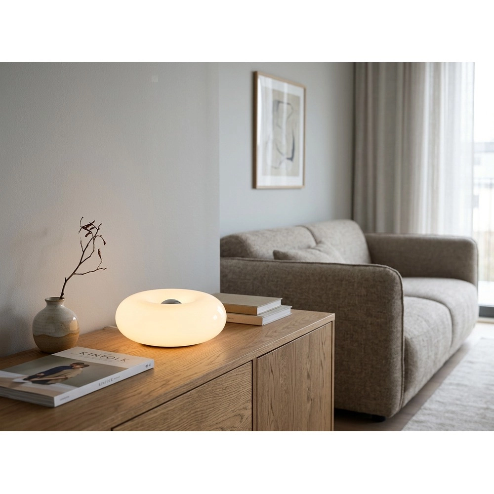 Lampe de table de conception Basile Blanc Eglo 9008606404834
