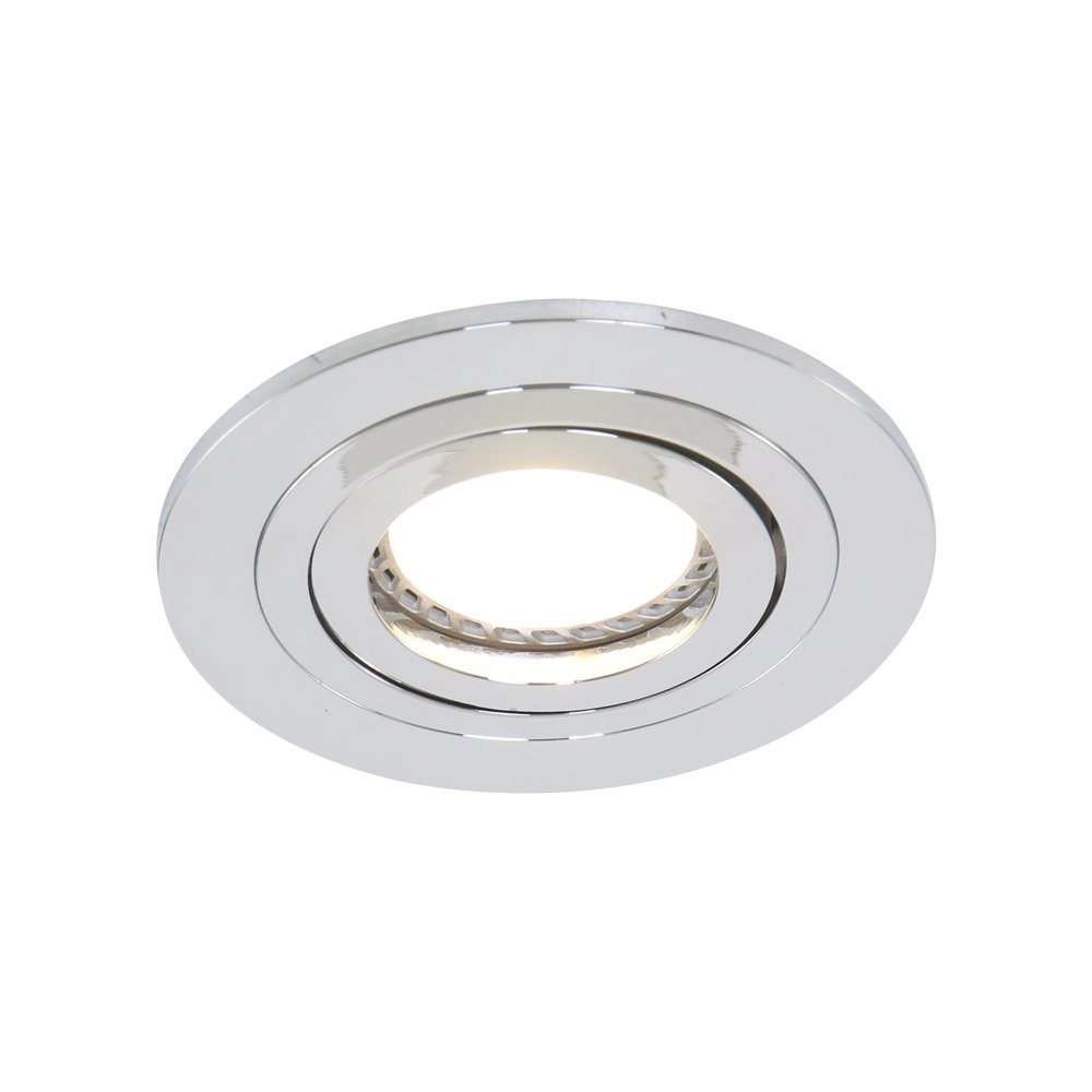 Spot encastrable Round 10 cm gris métallisé Spot encastrable Round 10 cm gris métallisé