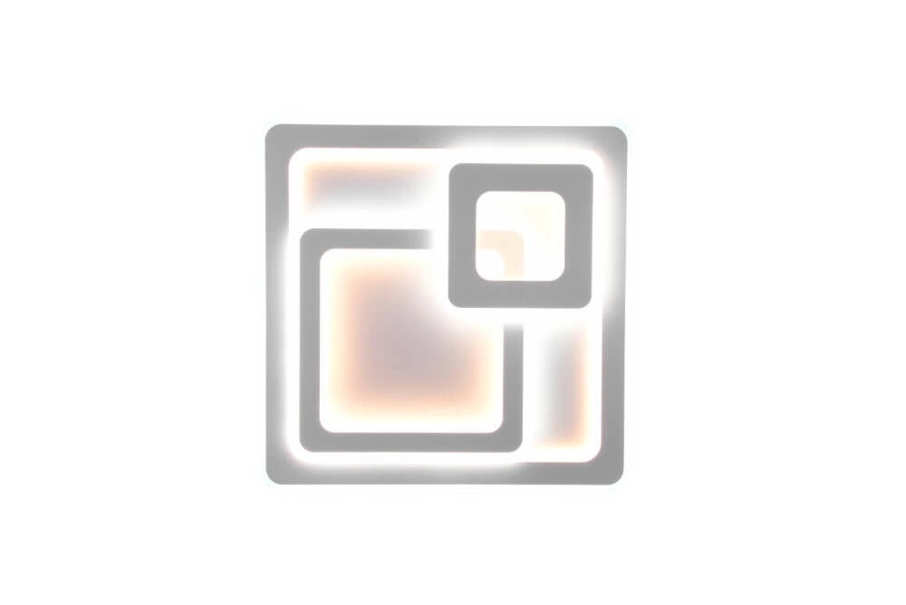 Plafonnier LED Mita 50 cm sur 50 cm Trio 4017807525120