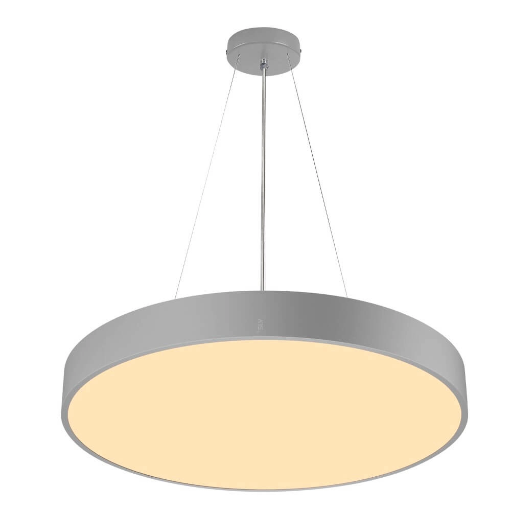 Plafonnier / Lampe suspendue Medo 60 gris - CCT - Ø 60cm SLV 4024163276658