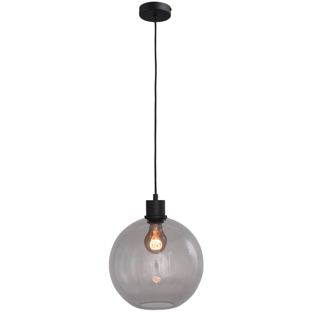 Lampe suspendue Lazise Ø 15cm noir Masterlight 8718121303437