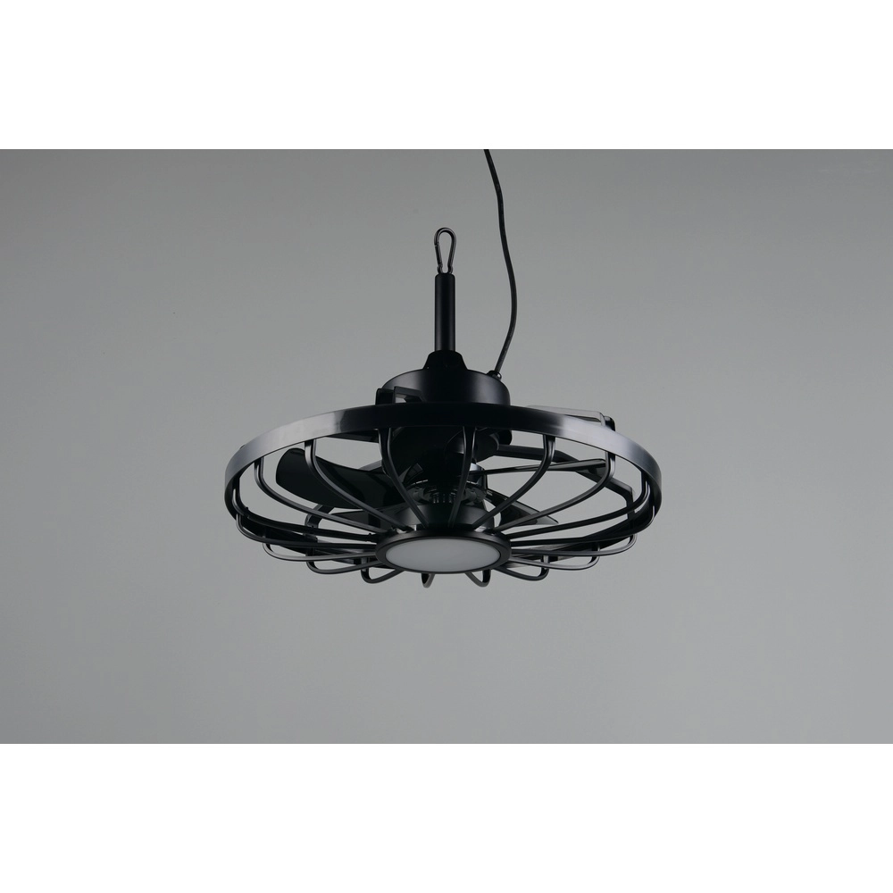 Éventail noir Oslo Ø 51cm Trio 4017807689136