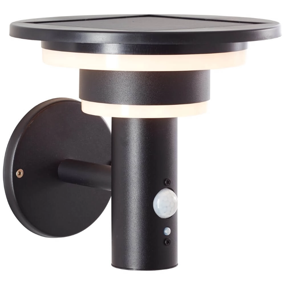 Applique noire Garvina avec capteur Brilliant 4004353437731