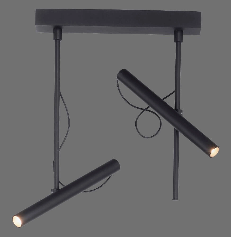 Plafonnier design Pure Tutua noir Paul Neuhaus 4012248365533