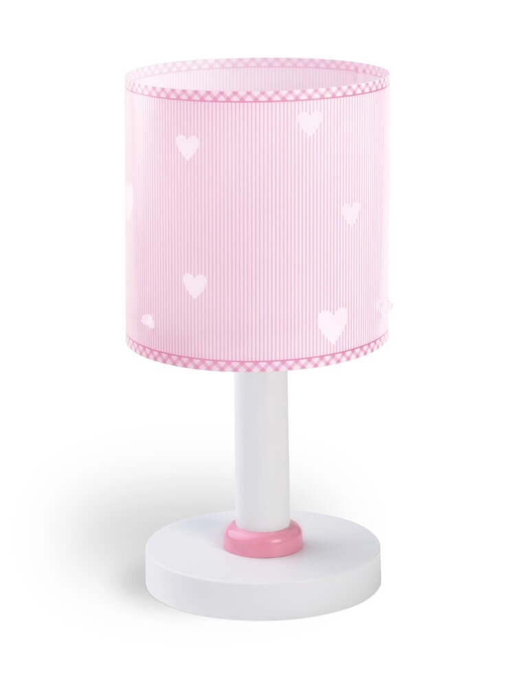 Lampe de table pour chambre d'enfant Sweet Dreams rose tendre