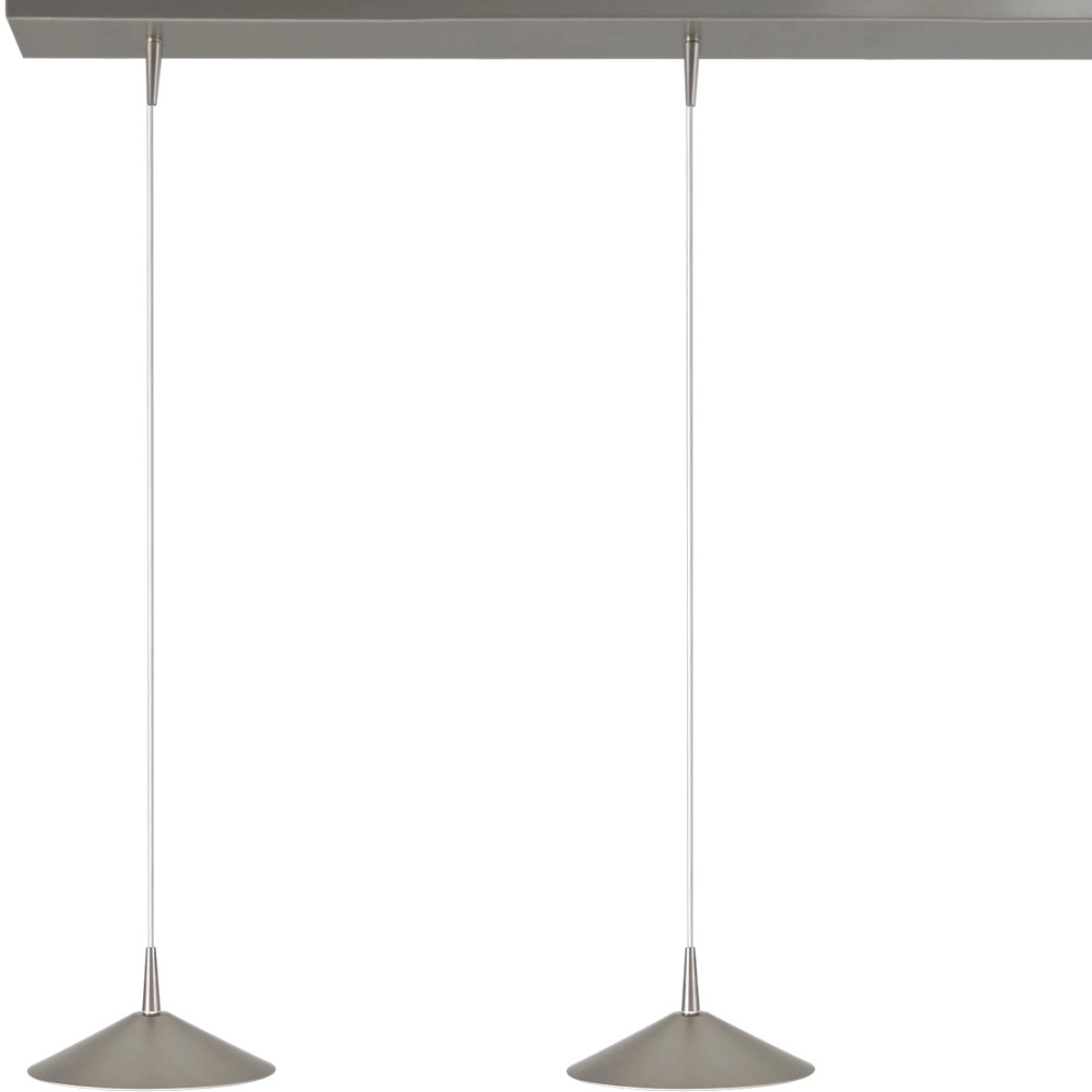 Lampe pendante à 3 lampes Ceppo nickel Ø 18cm Masterlight 8718121358529