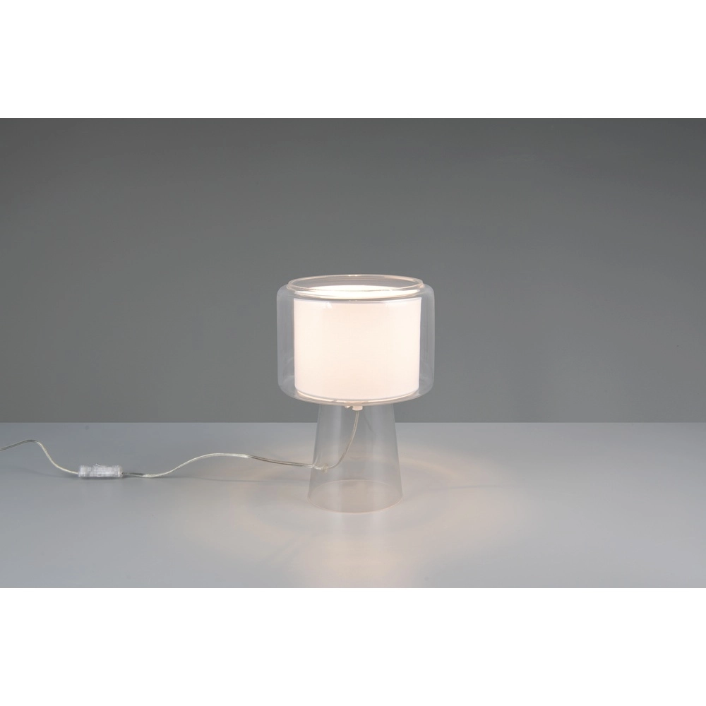 Lampe de table design Rocka transparent Trio 4017807662696