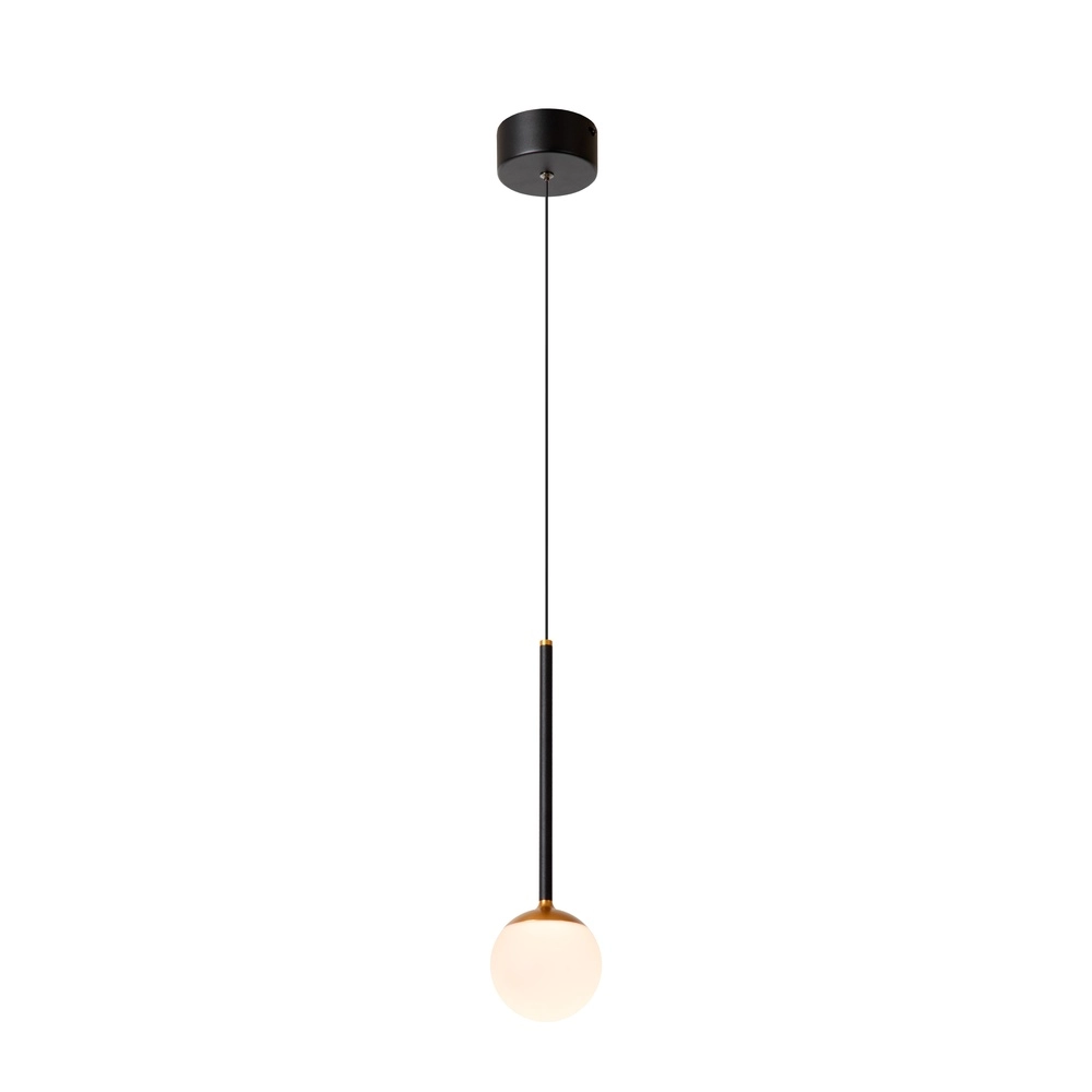 Lampe suspendue Calina seulement avec une boule blanche