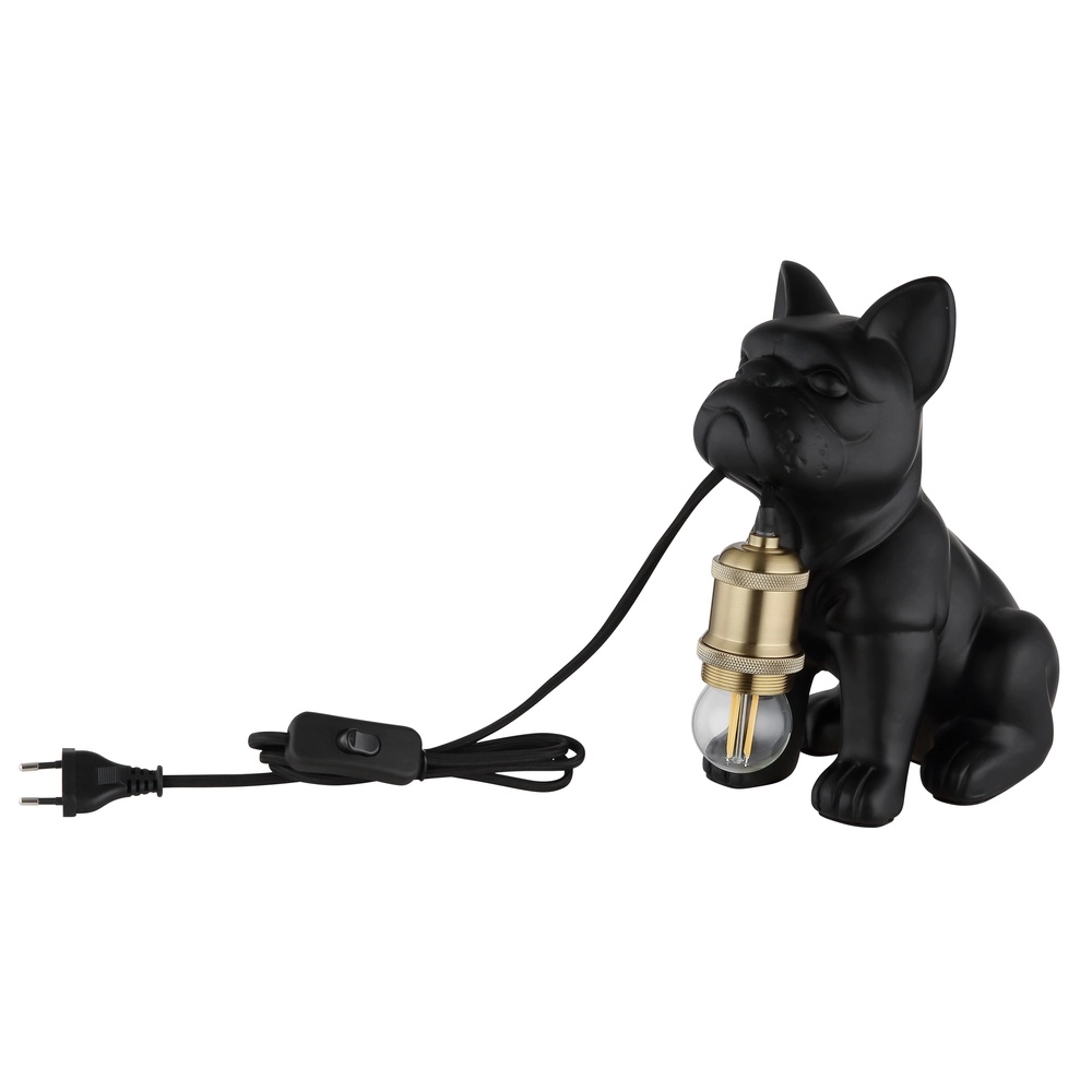 Lampe de table Dogo Noir de chien Globo 9007371569328