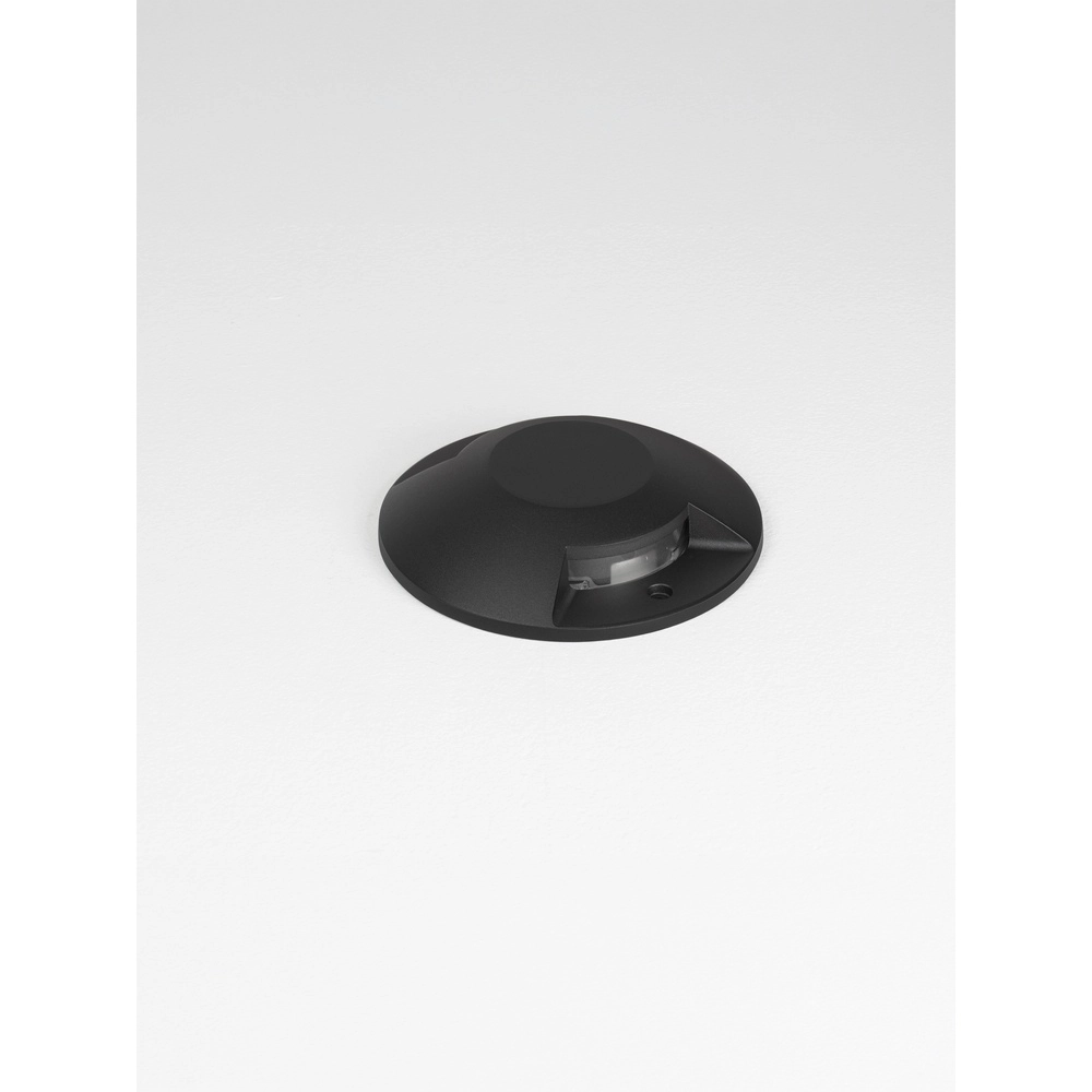 Emplacement plat monté en surface au sol Grado noir - 12W Lyora 5212017497901