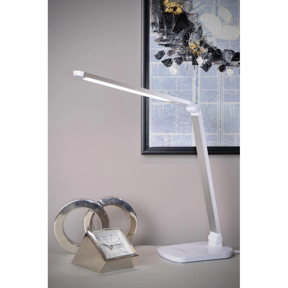 Lampe de bureau Vario Led Blanc Lucide 5411212241825