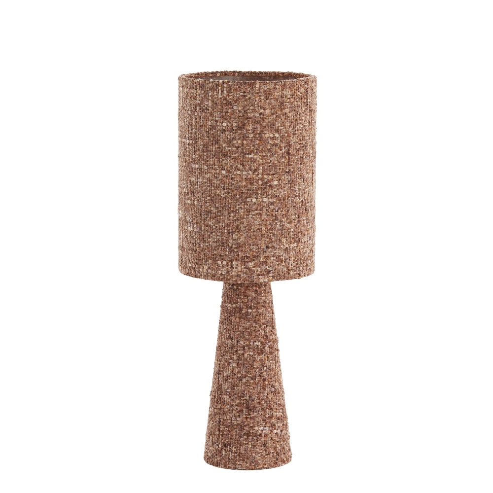 Lampe de table boucle Micky 58 cm - bourgogne Light & Living 8717807834197