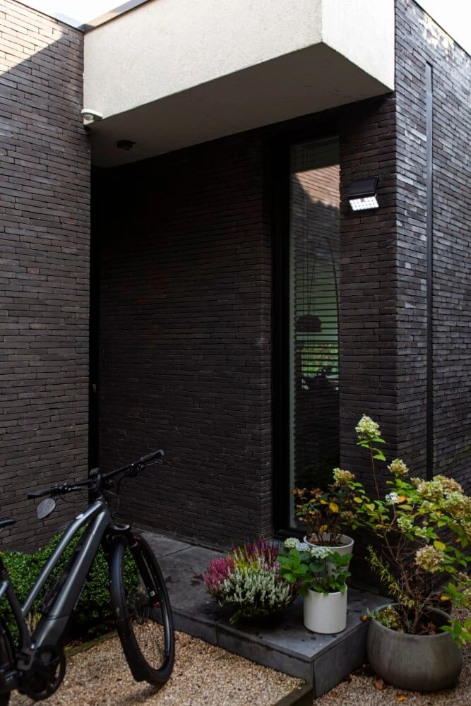 Applique noire Tuda solaire simple Lutec 6939412013626