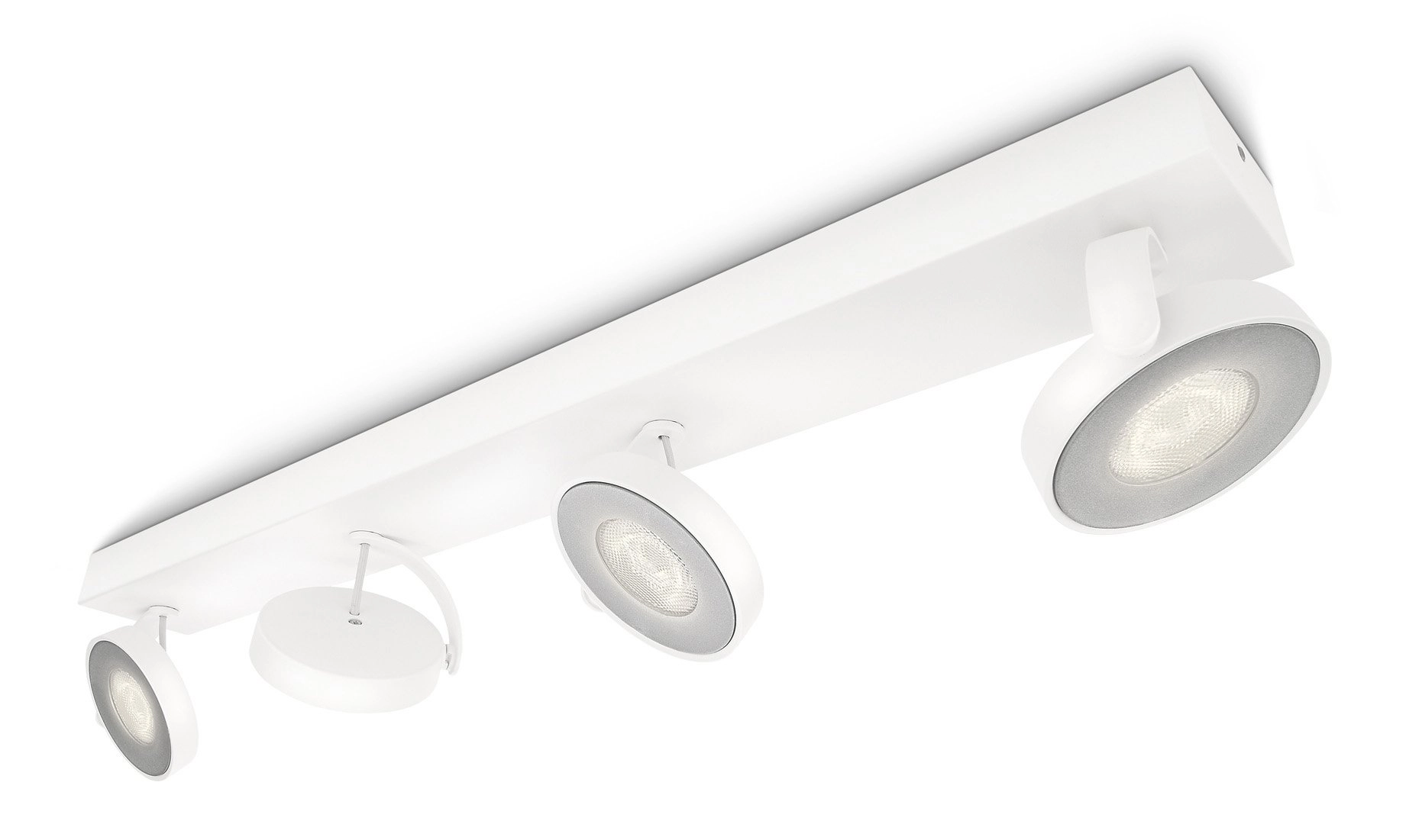 Spot de plafond LED Clockwork 4 lumières 2700K blanc