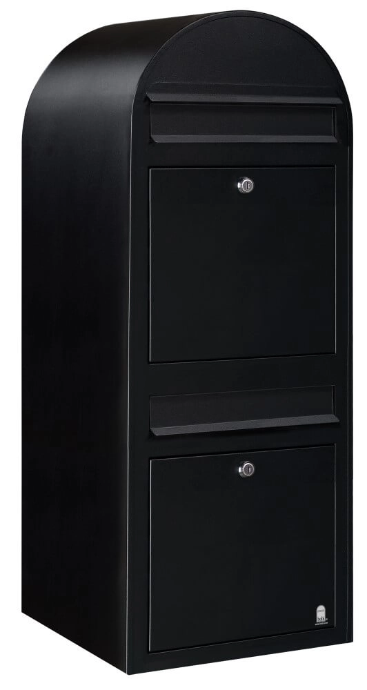 Boites aux lettres Duo 9005 Noir texturé