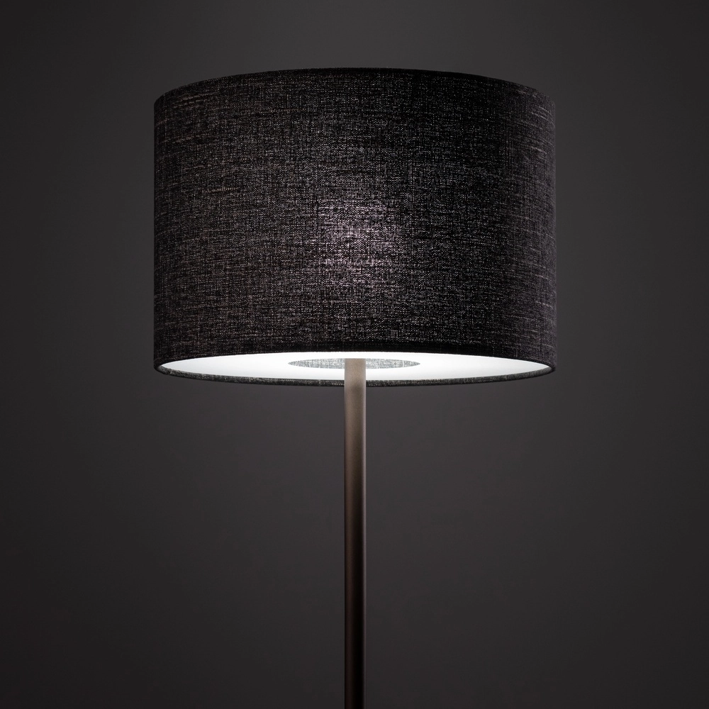 Lampe de pied Amarela Mélange noir Ø 46cm Lyora 5903139116633