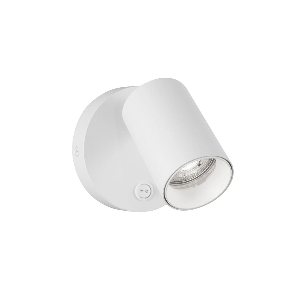 Spot mural Net Rond blanc Lyora 5212017422910