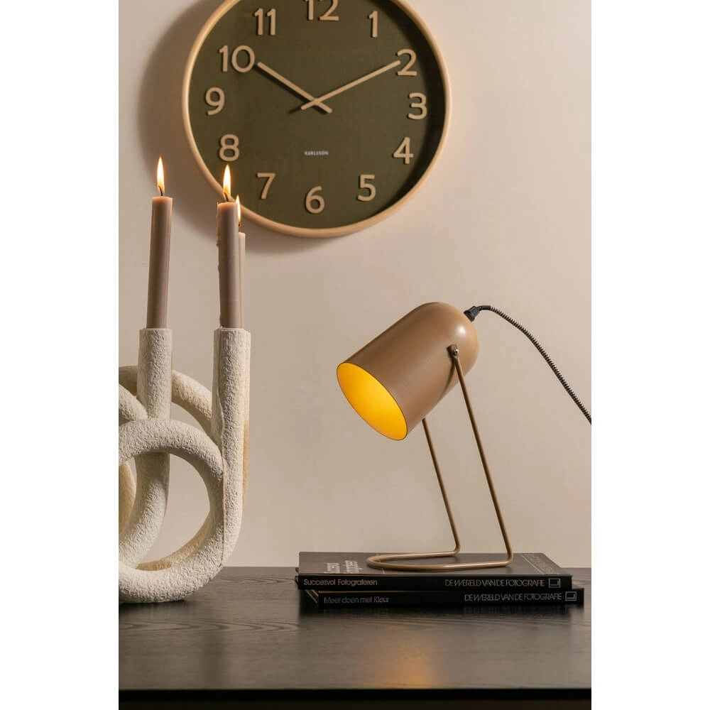 Horloge murale Pure bois vert - Ø 40cm Karlsson 8714302710209