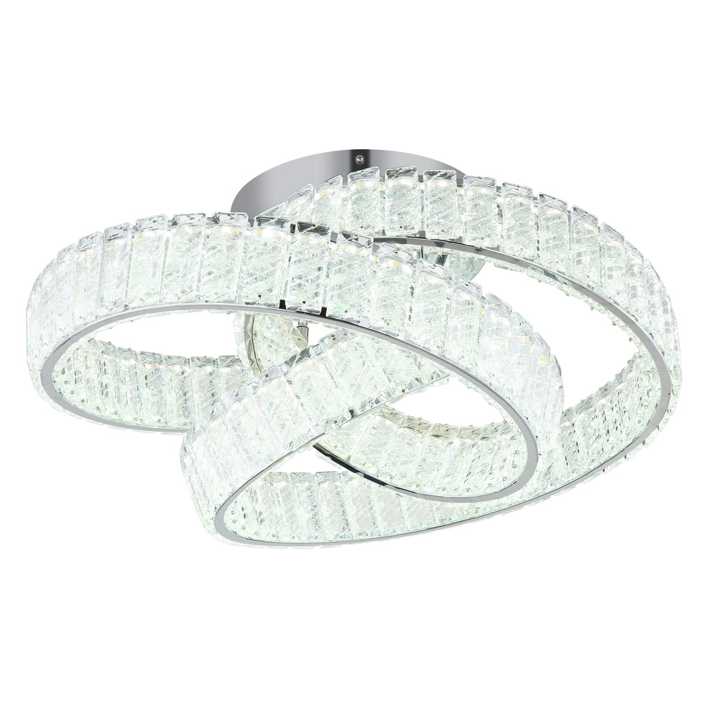 Enroulement de lampe de plafond Mucky Chrome Globo 9007371531530