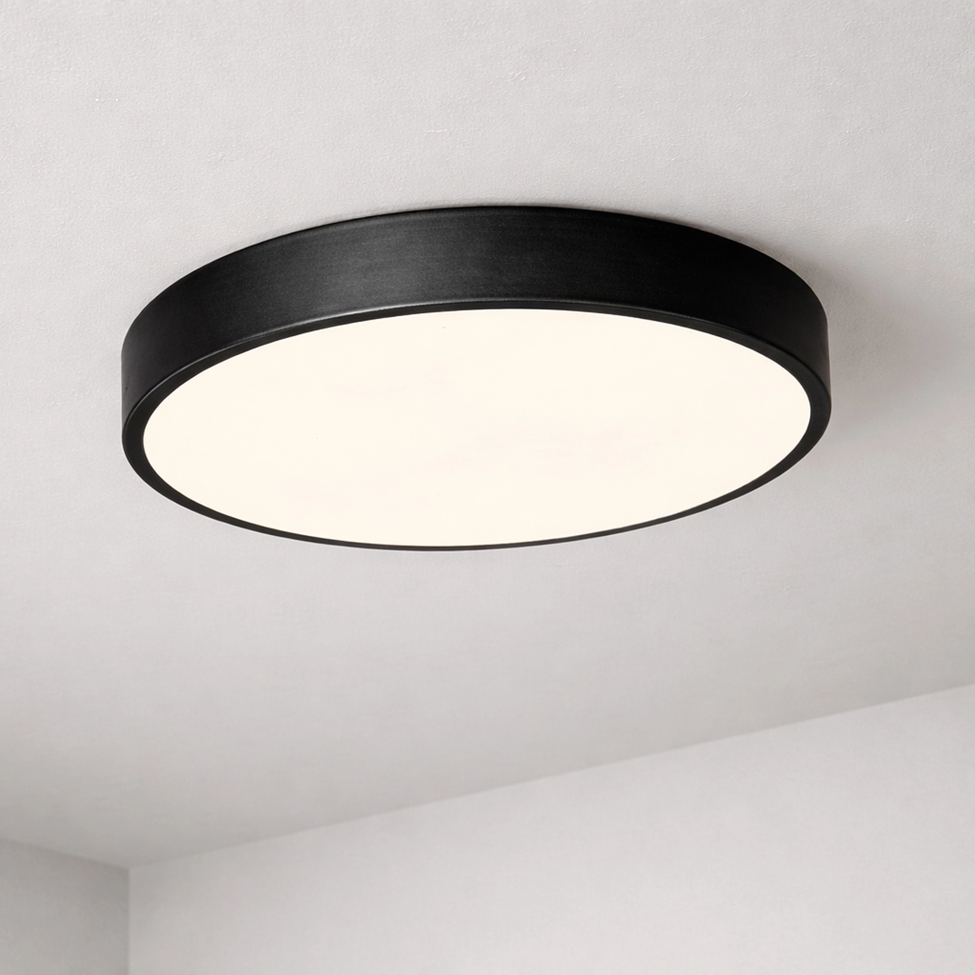 Éclairage de plafond Grace Ø 30cm noir