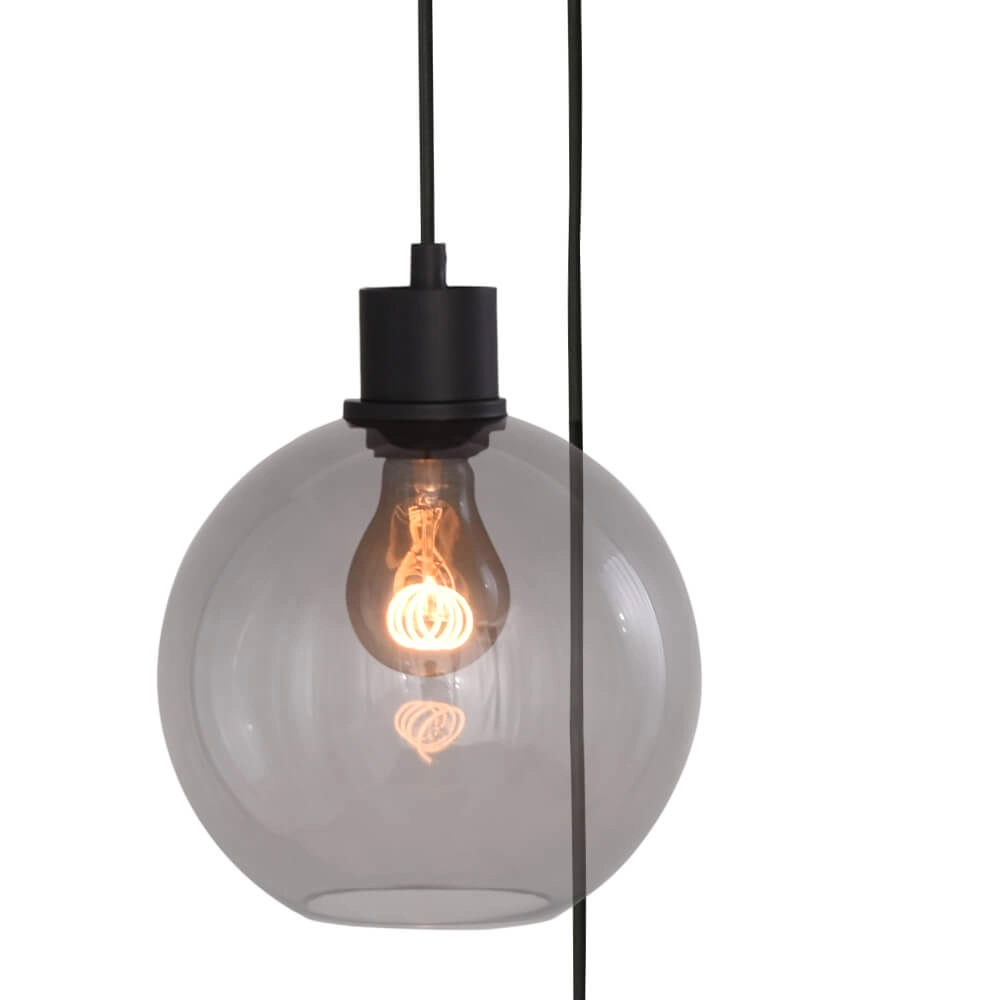 Lampe suspendue Vide Lazise noir Masterlight 8718121303536