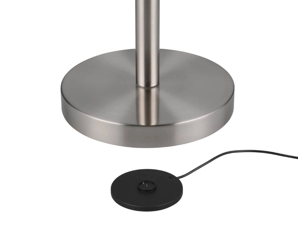 Lampe de lecture sans fil Gomez Acier inoxydable Trio 4017807618044