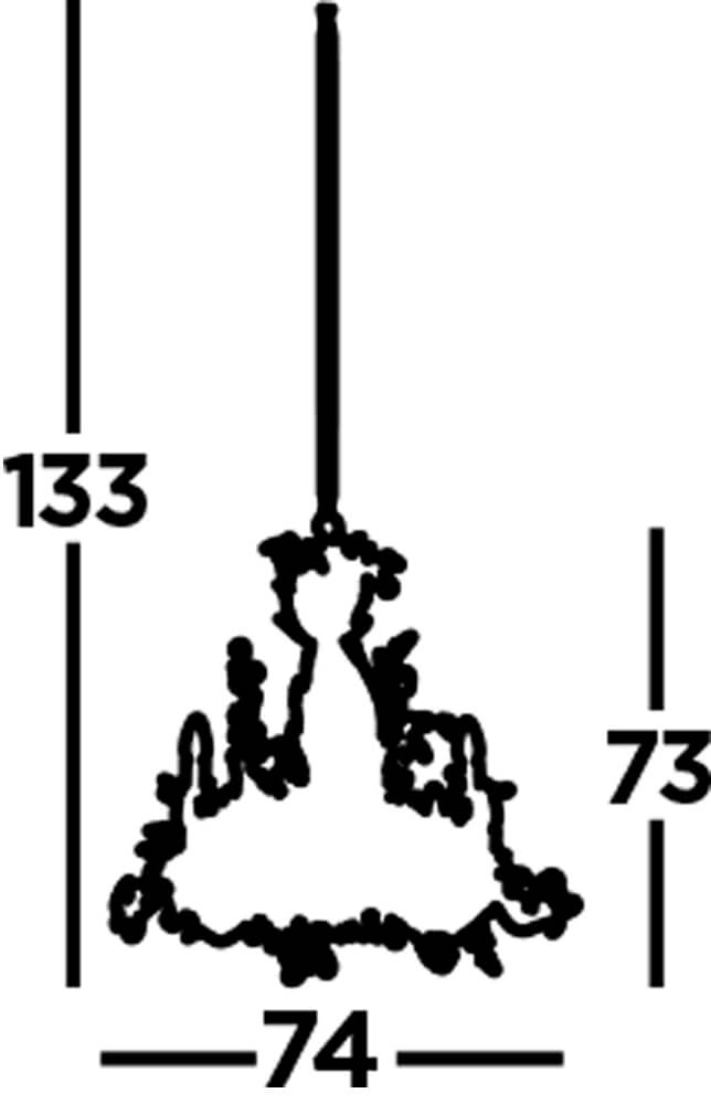 Lustre classique Almandite 8 lumières Ø 74cm Searchlight 5013874337658