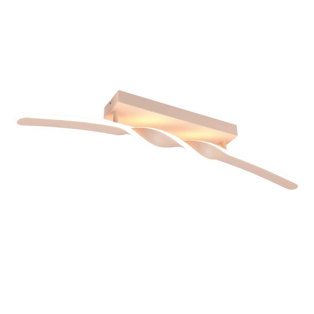 Plafonnier design Ginko sablonneux