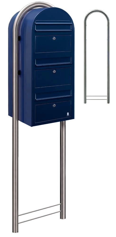 Boites aux lettres Trio 5003 Bleu foncé Bobi 6417237015099