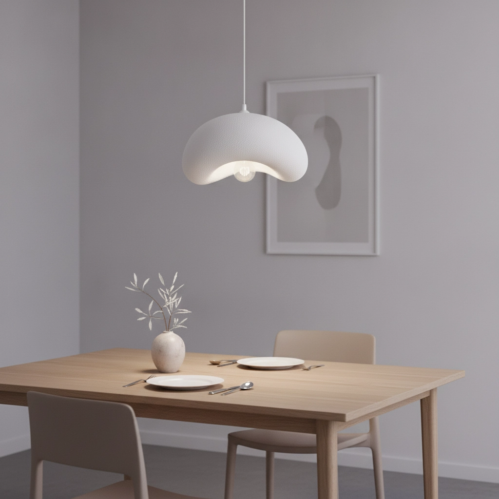Lampe pendante moderne Bambel Blanc