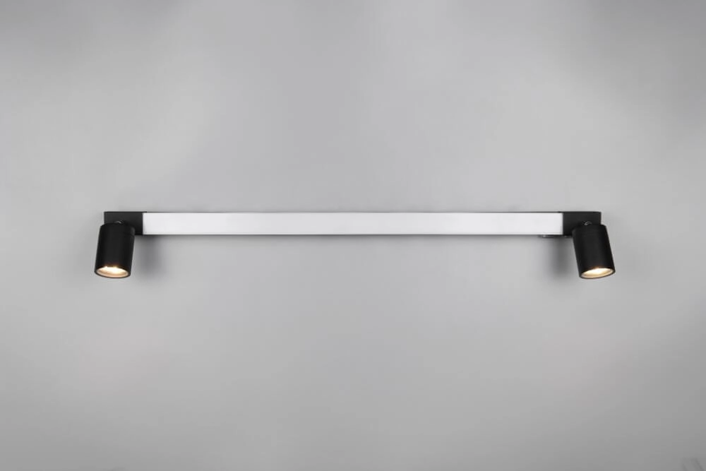 Lampe miroir Enrico 90 cm - noir Trio 4017807615654