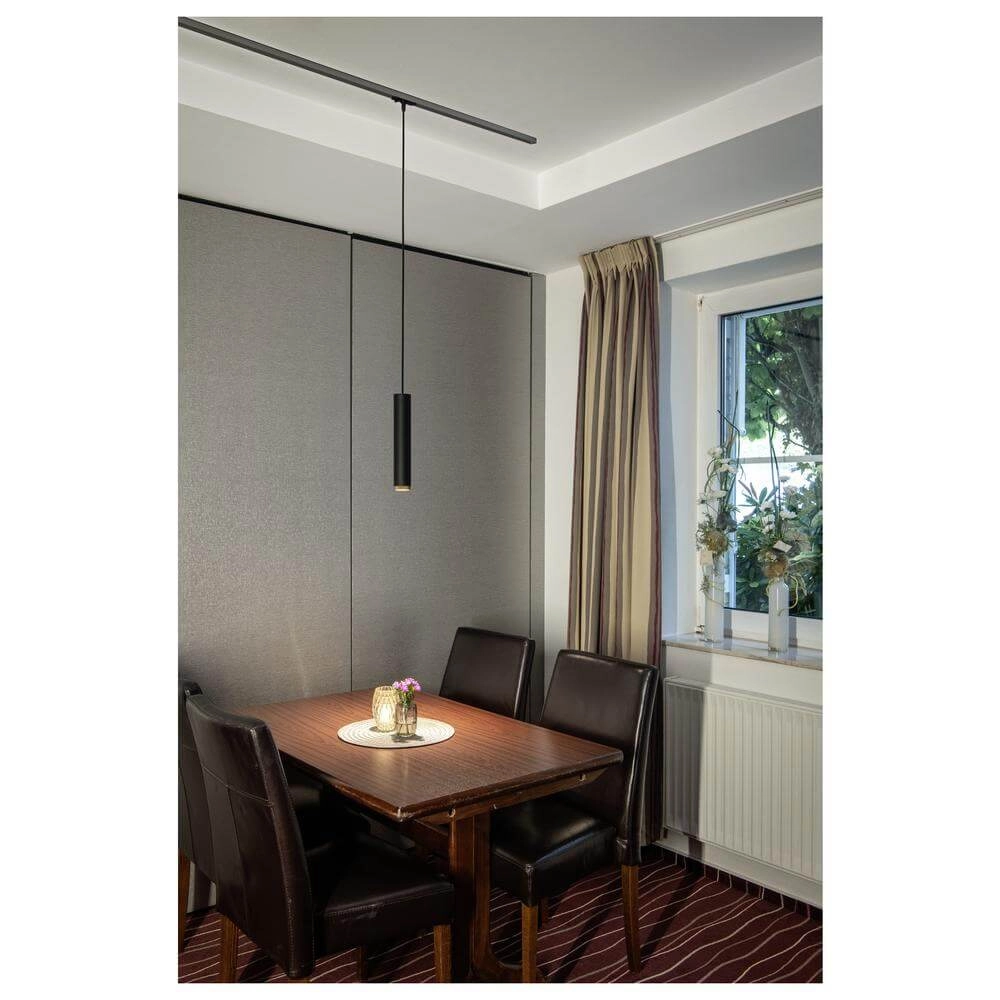 Suspension pour rail Grip! L Noir 1 phase SLV 4024163295796