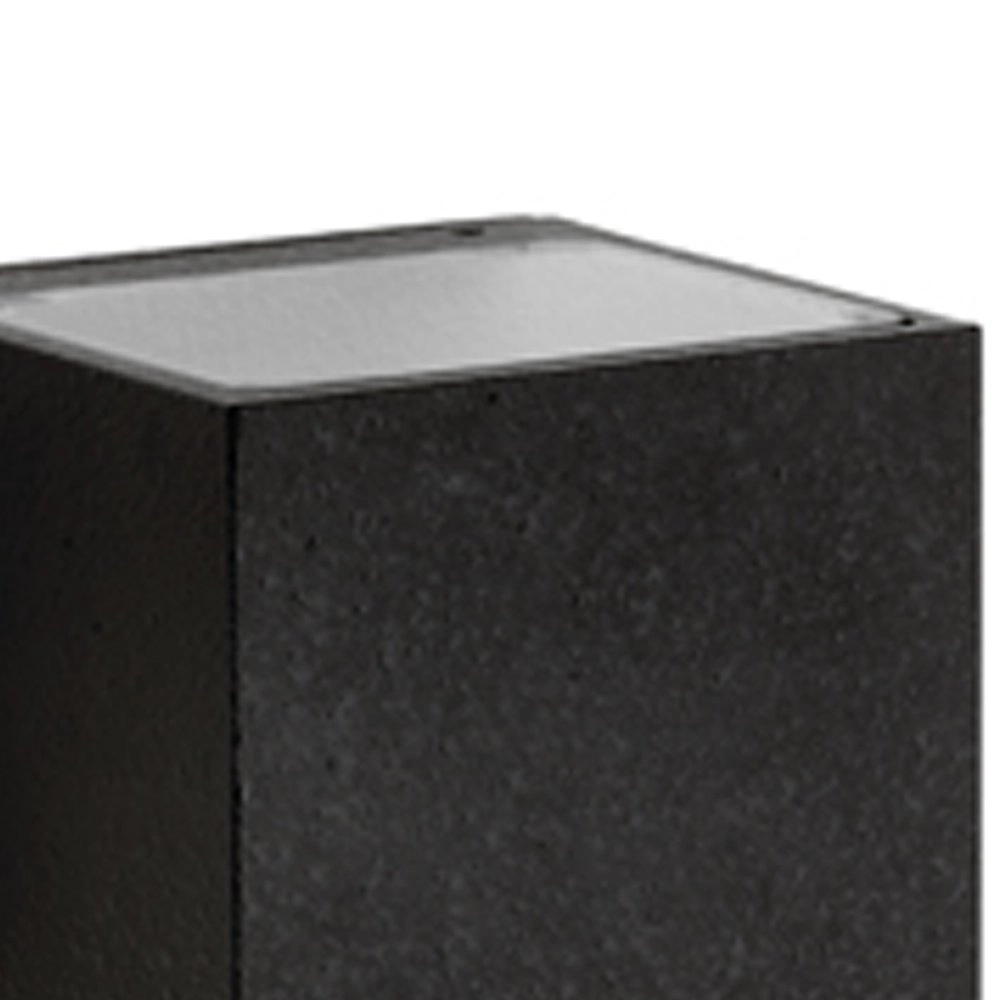 Applique LED carrée Rhain 10,5 cm - noir Albert 4007235623727